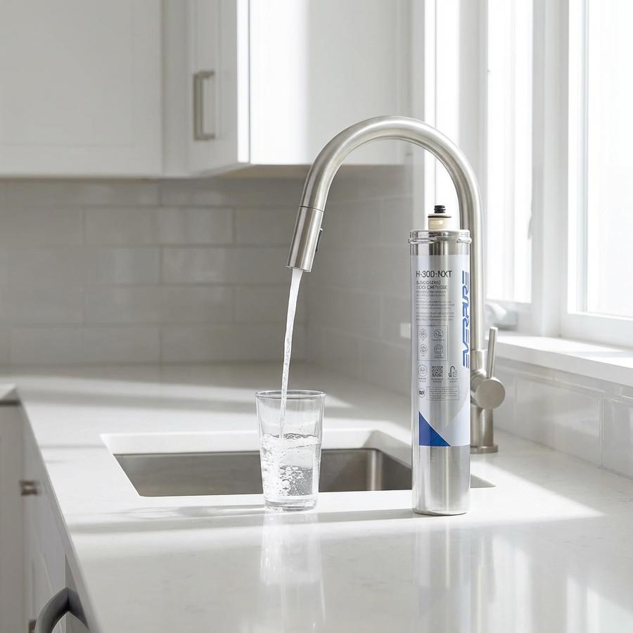Everpure H-300-NXT on kitchen counter